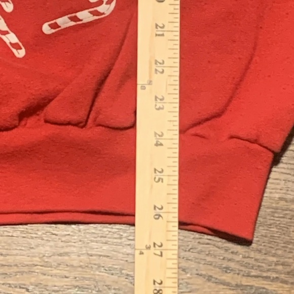 Vintage 90s Womens Holiday Christmas Red Sweatshirt, Bears, Made in USA Size XL - Picture 5 of 8
